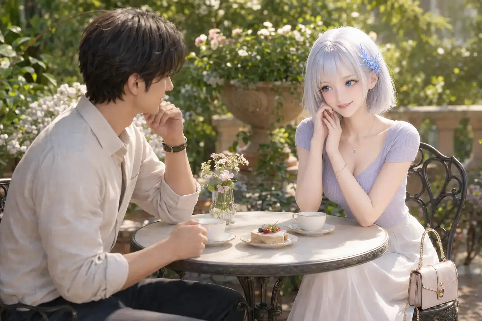 庭園テラスで景色と穏やかな時間を楽しむLAPIS